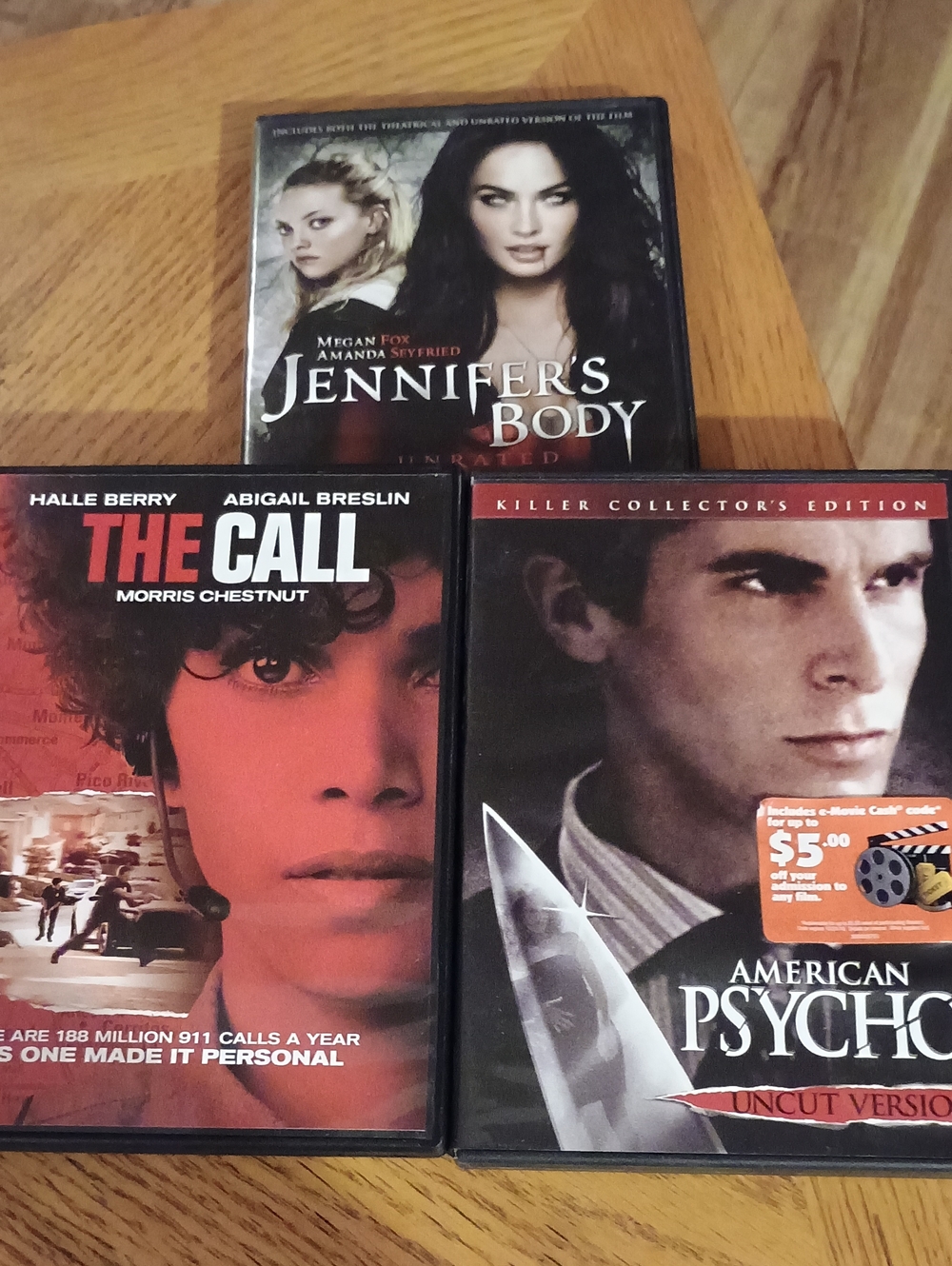 A Serious Collection Of 3 AWESOME DVDs Movies
